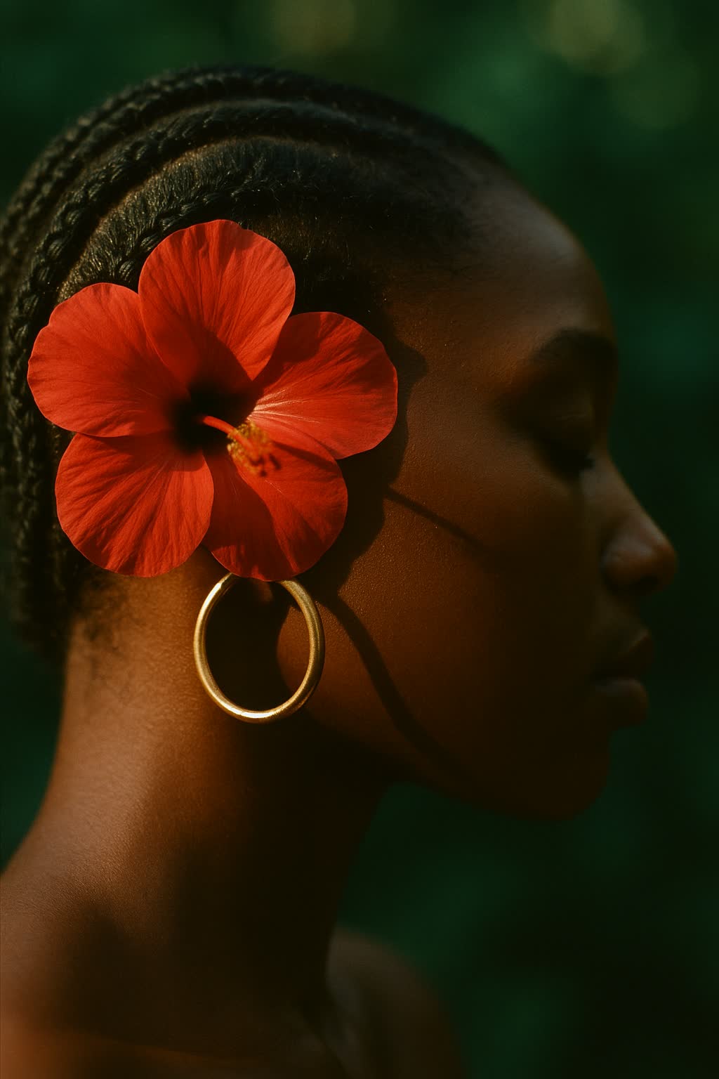 Hibiscus à l'oreille — Casamance