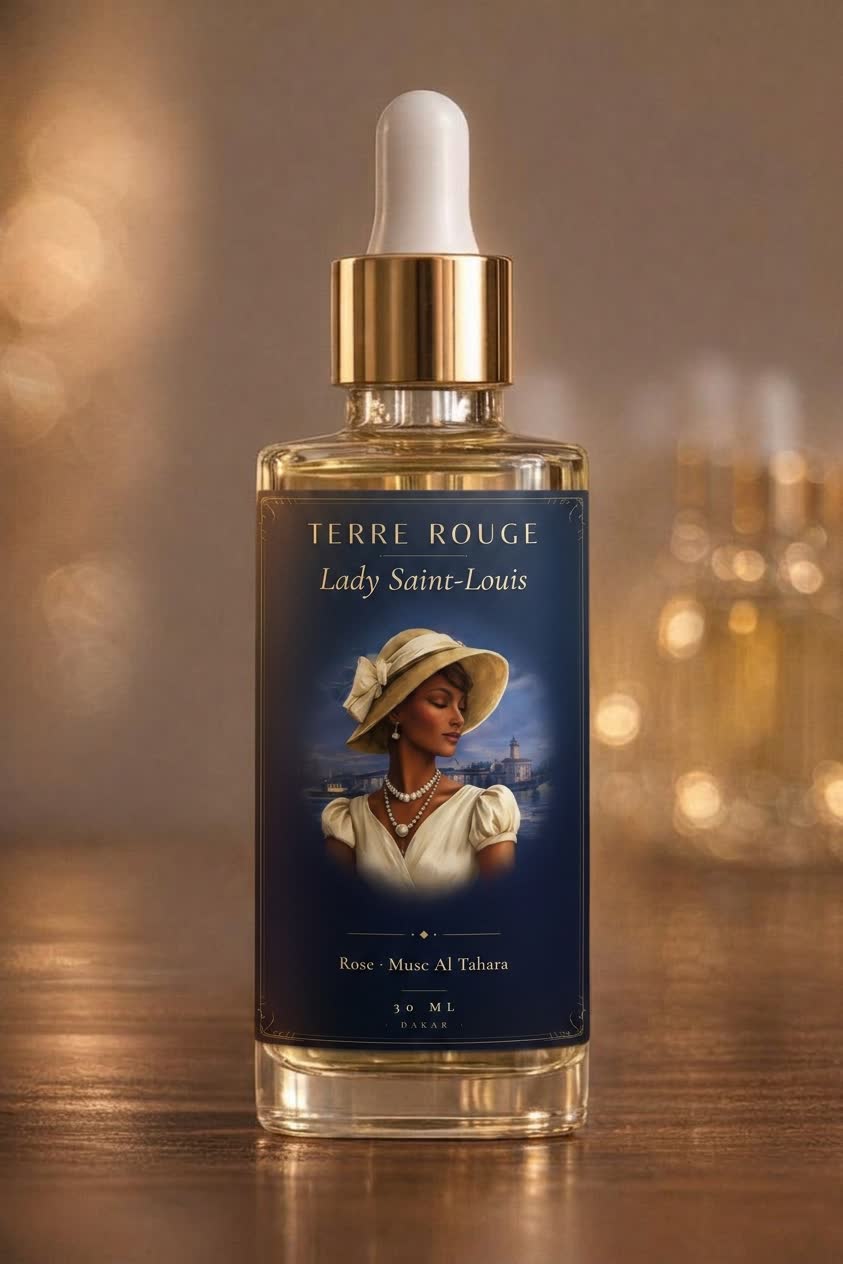 Terre Rouge — Lady Saint-Louis, flacon d'huile parfumée